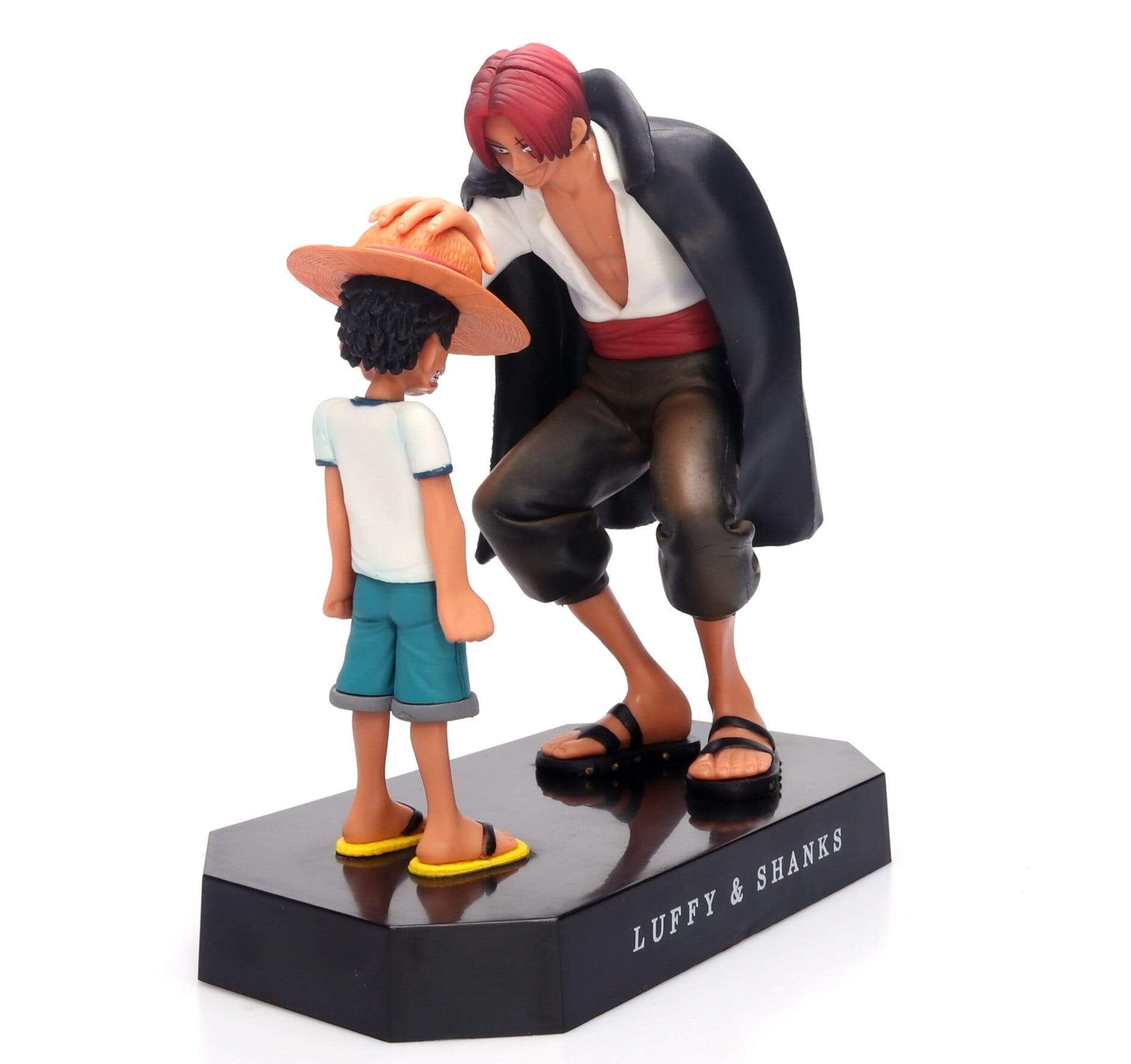 Figurine Luffy et Shanks Figumaniac